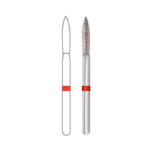 Dentsply 471264 Diamond Bur Friction Grip 862-014F Fine 5/Pk Dentsply 471264 Diamond Bur Friction Grip 862-014F Fine 5/Pk